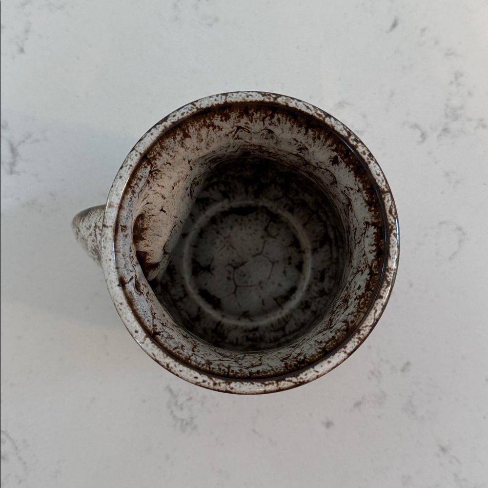 Hand-warming Ceramic Mug (Brown/Cream) - Picture 3 of 5